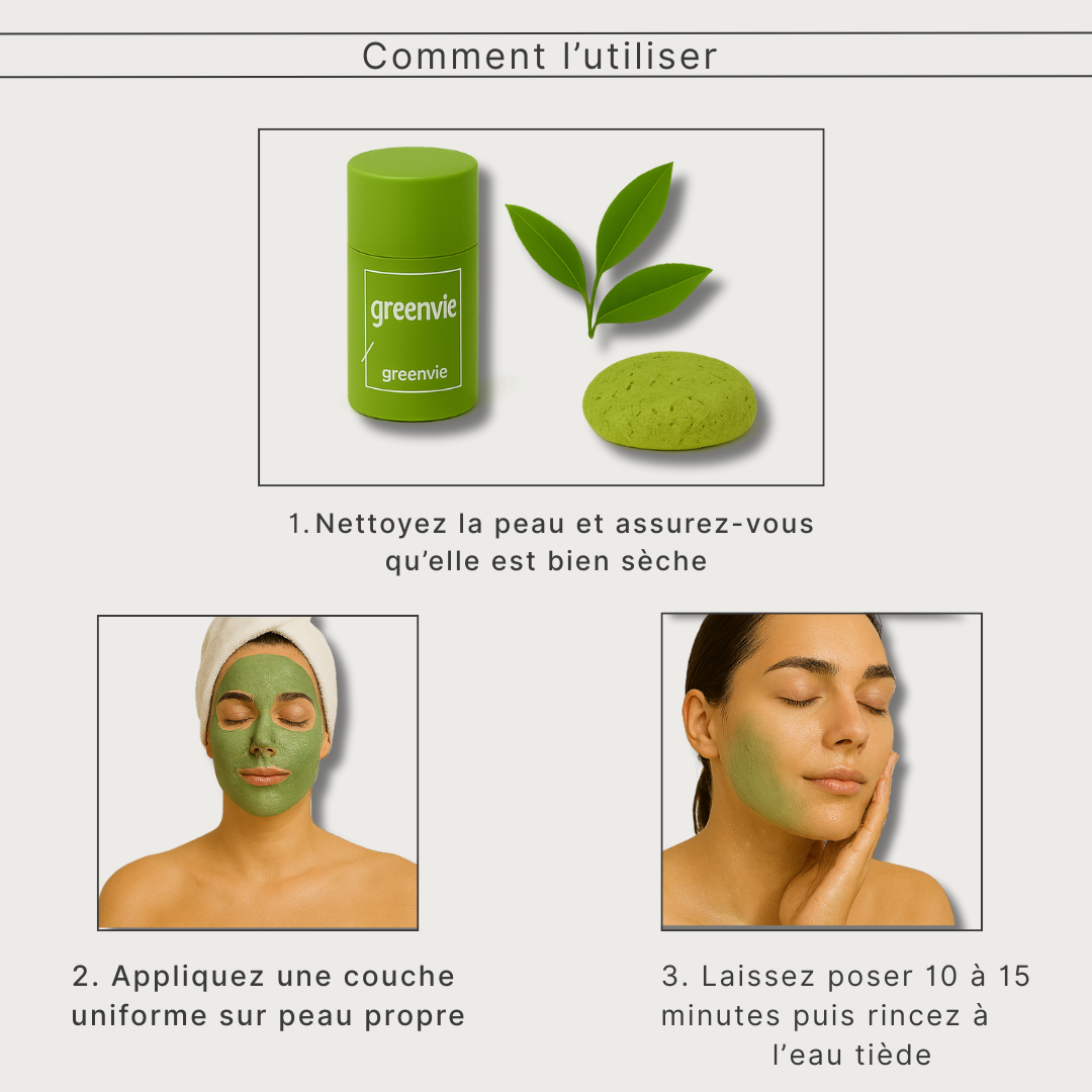 Masque Thé Vert Apaisant