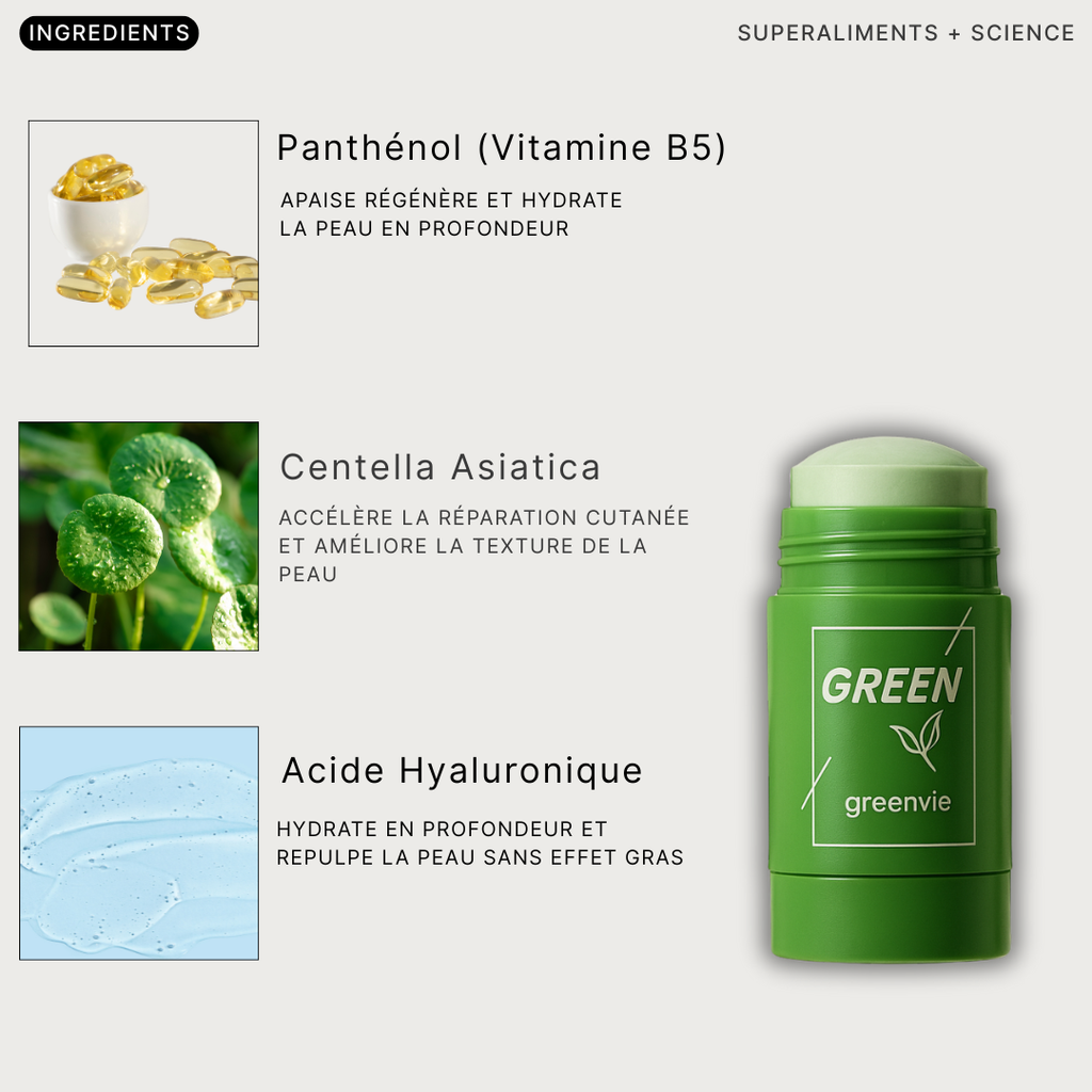 Masque Détox au Thé Vert