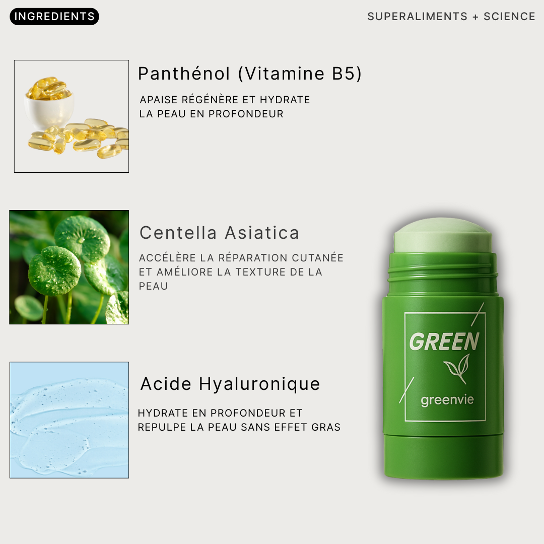 Masque Détox au Thé Vert