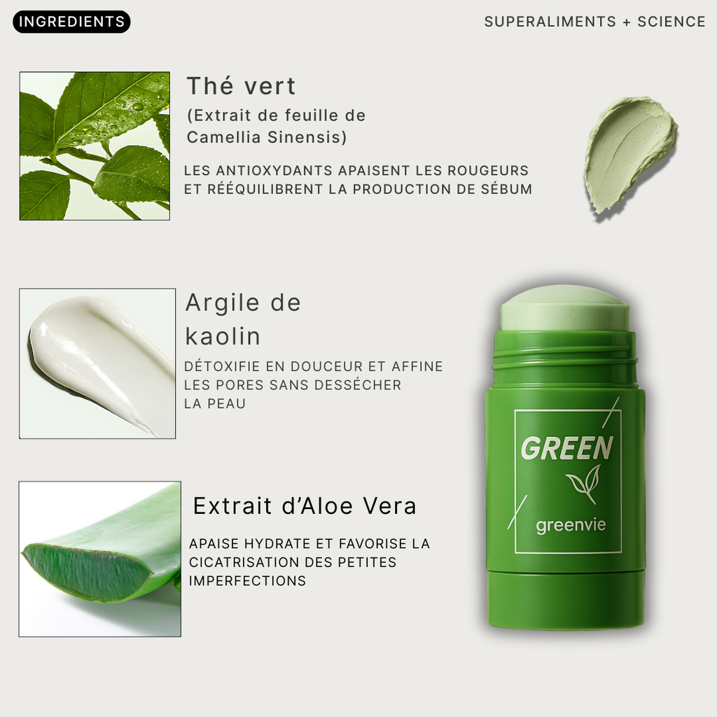Masque Détox au Thé Vert