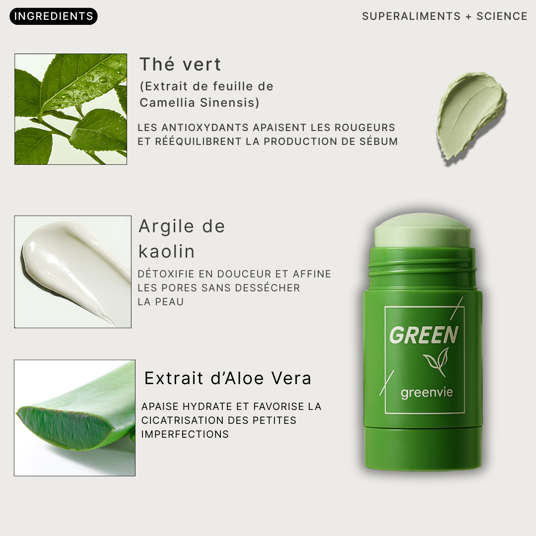 Masque Détox au Thé Vert