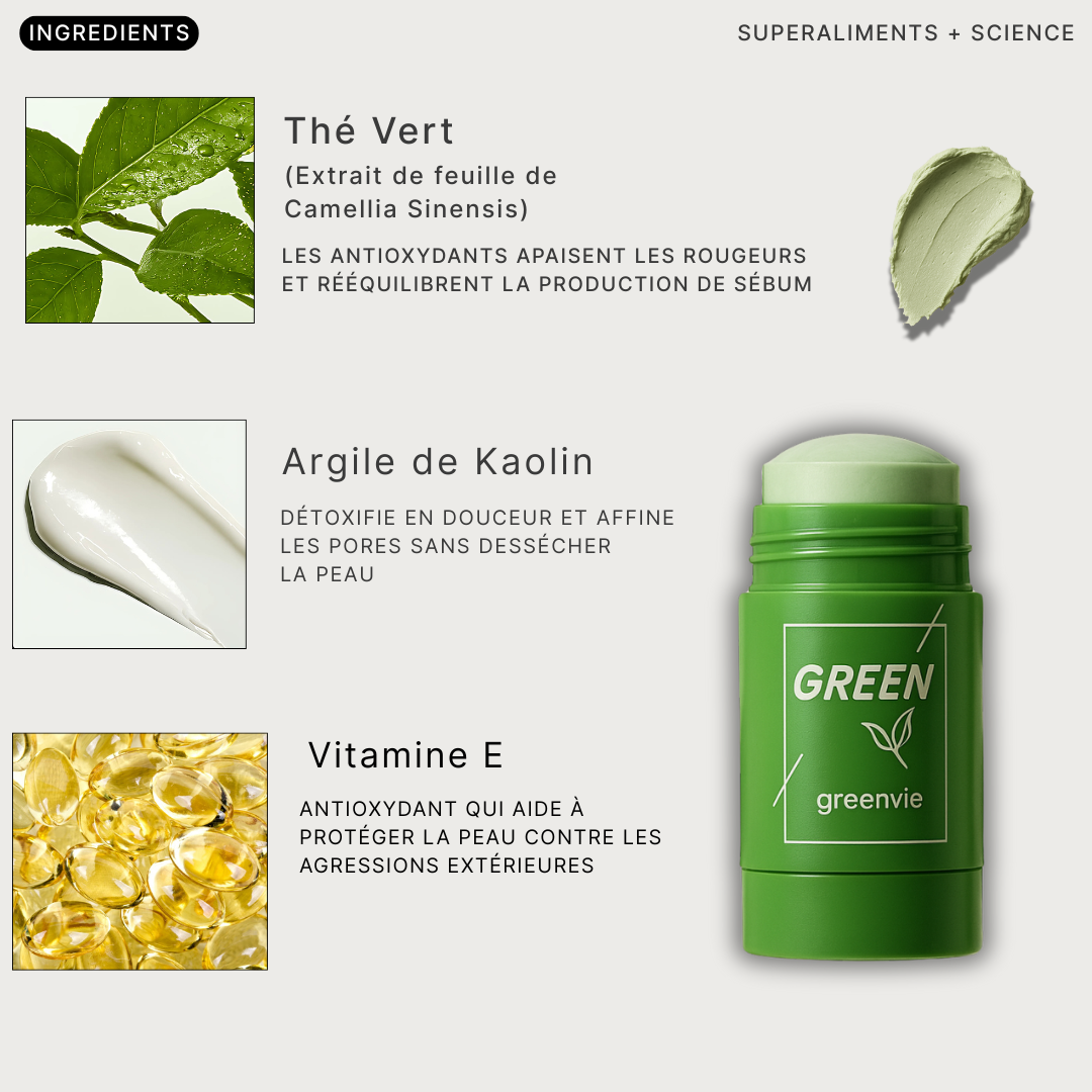 Masque Détox au Thé Vert