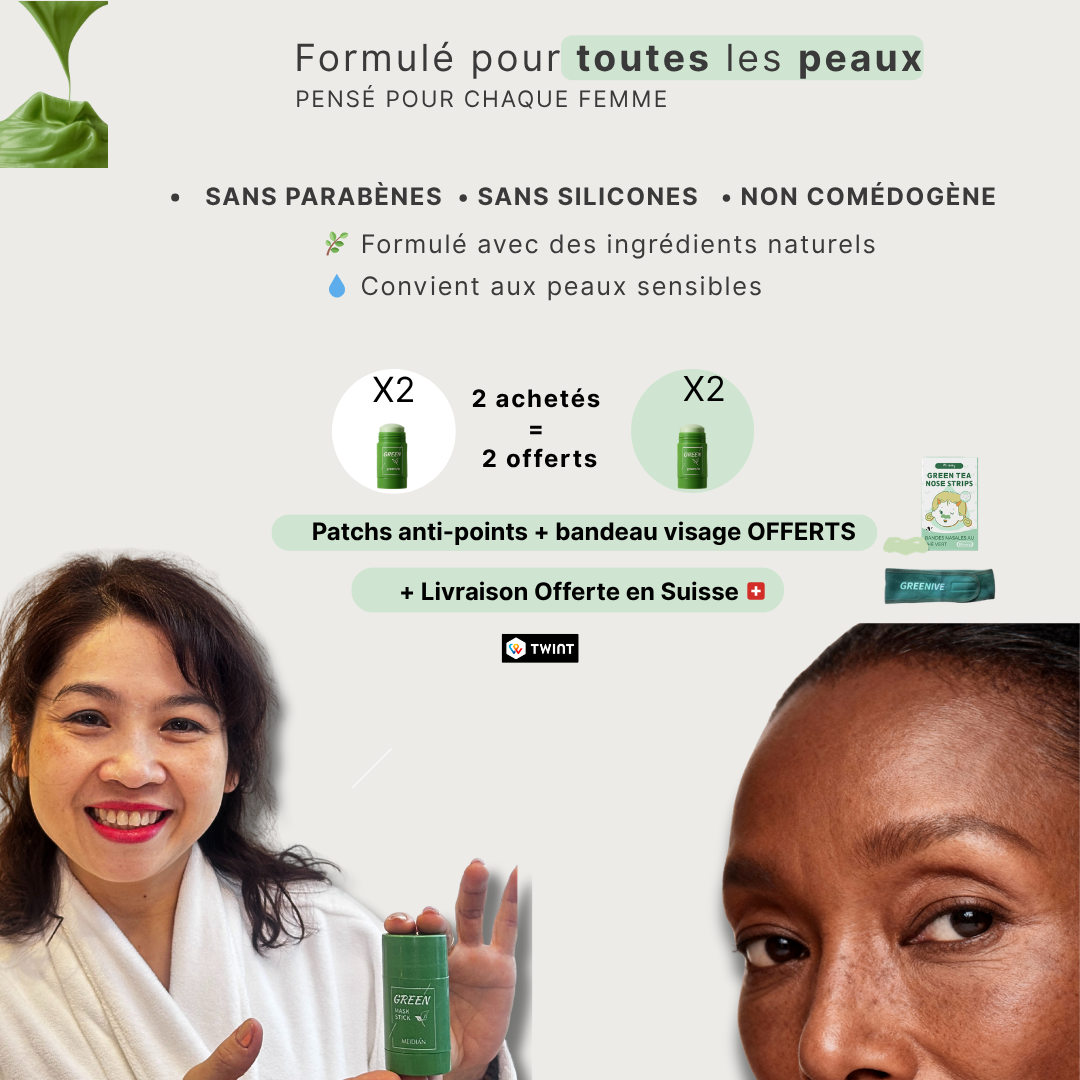 Masque Détox au Thé Vert