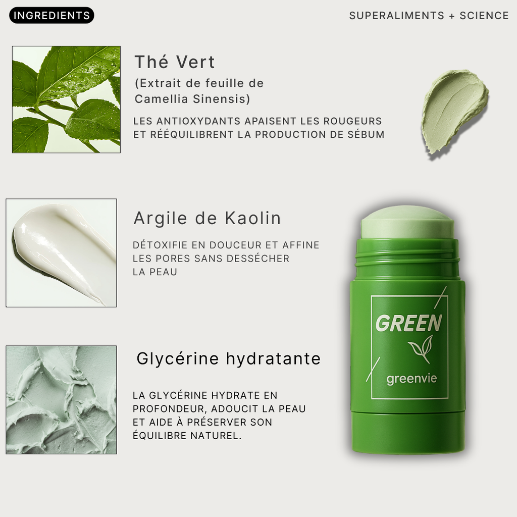 Masque Détox au Thé Vert