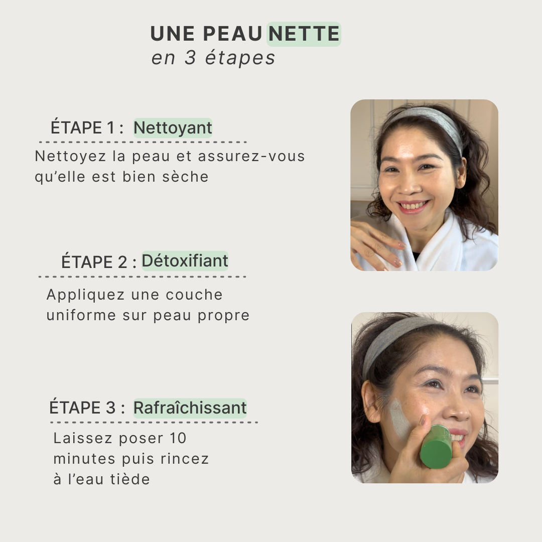 Masque Détox au Thé Vert